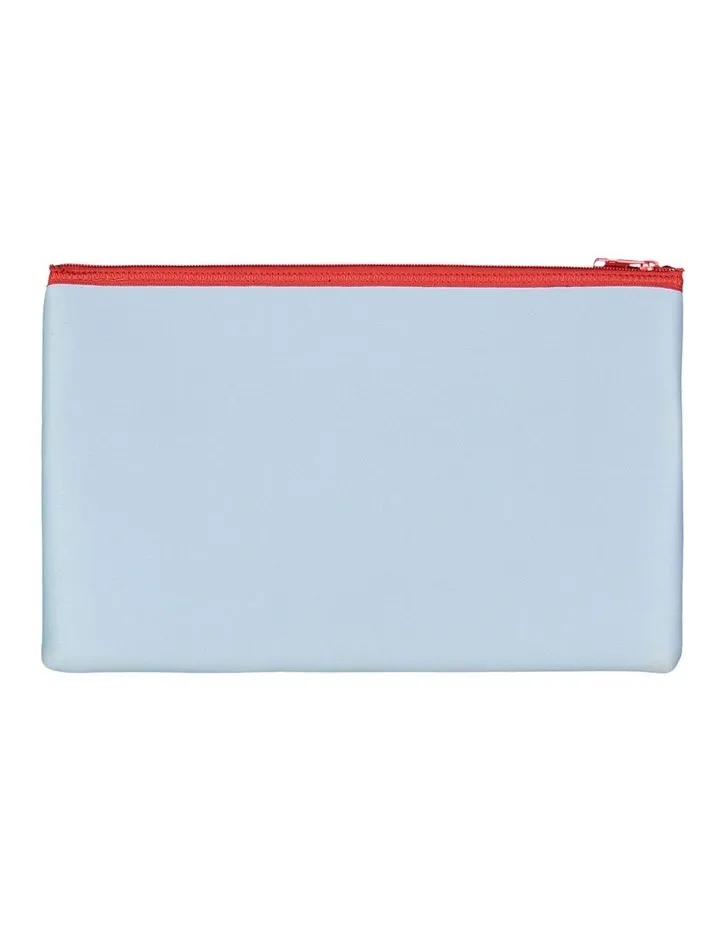 ROXY TEEN GIRLS BETTY PENCIL CASE - POWDER BLUE