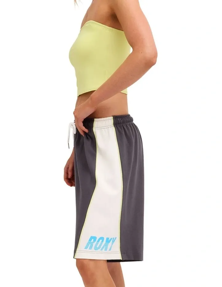 ROXY WOMENS BOLD HEART SHORT - MID GREY