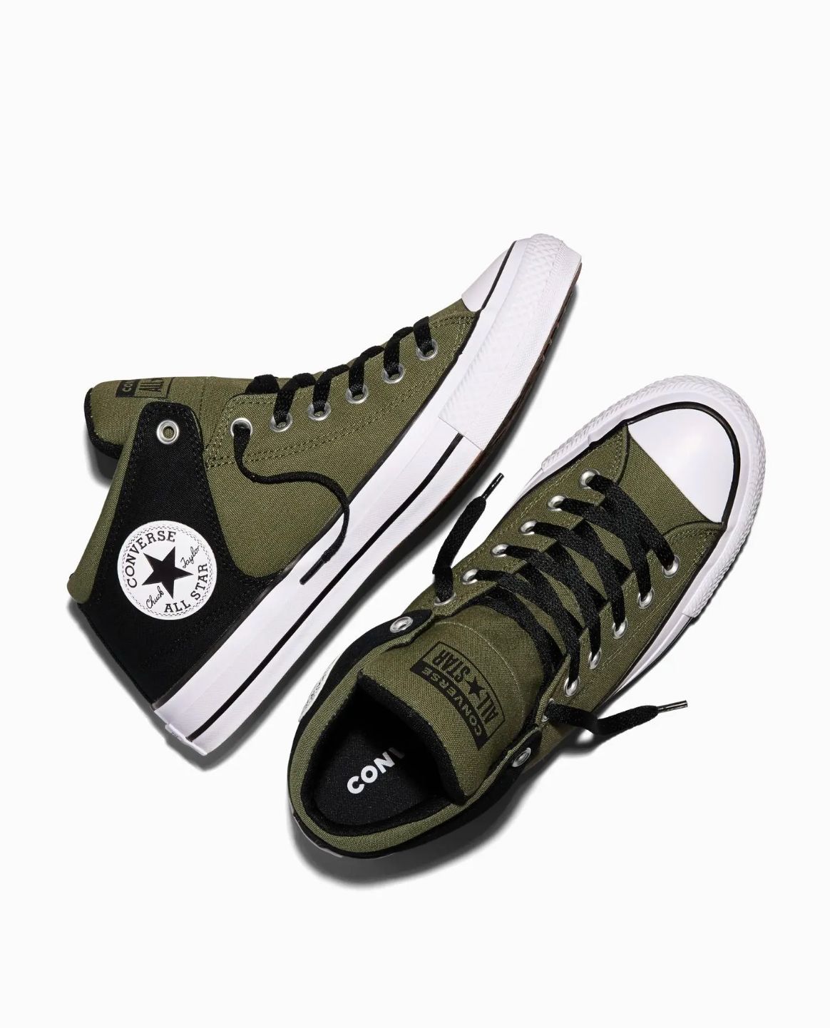 CONVERSE MENS CT HIGH STREET MID - UTILITY / BLACK / WHITE