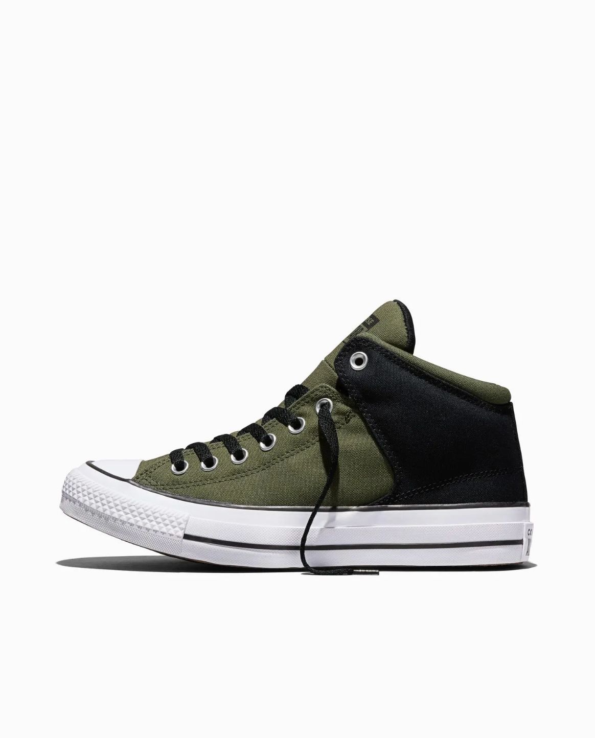 CONVERSE MENS CT HIGH STREET MID - UTILITY / BLACK / WHITE
