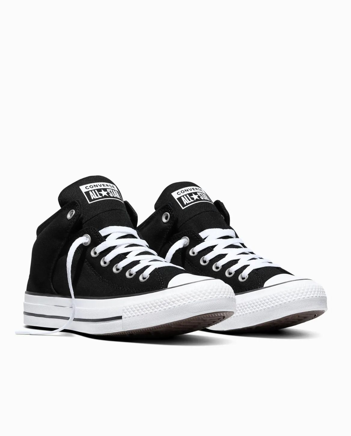 CONVERSE UNISEX CT HIGH STREET MID - BLACK / BLACK / WHITE