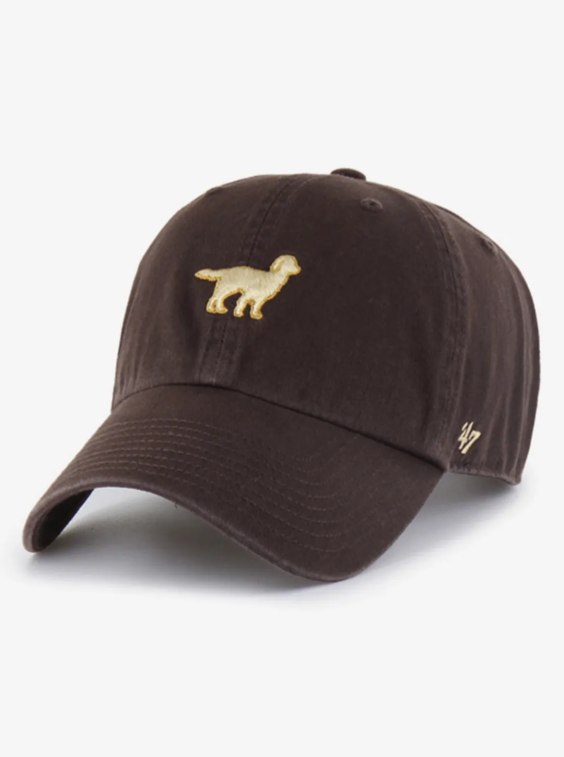 '47 CLEAN UP ICON GOLDEN RETRIEVER CAP - BROWN