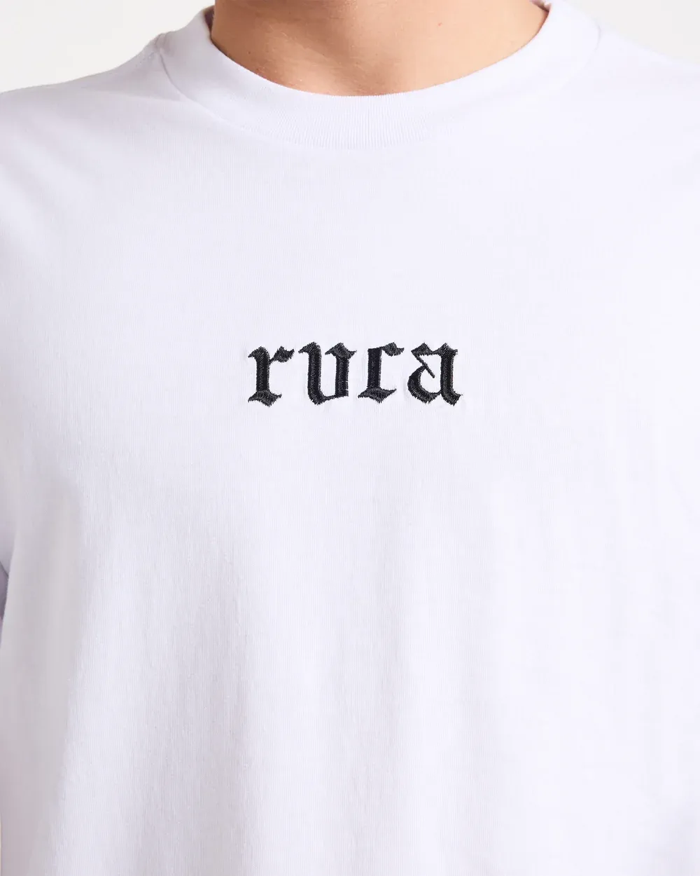 RVCA MENS OLD RVCA SS TEE - WHITE