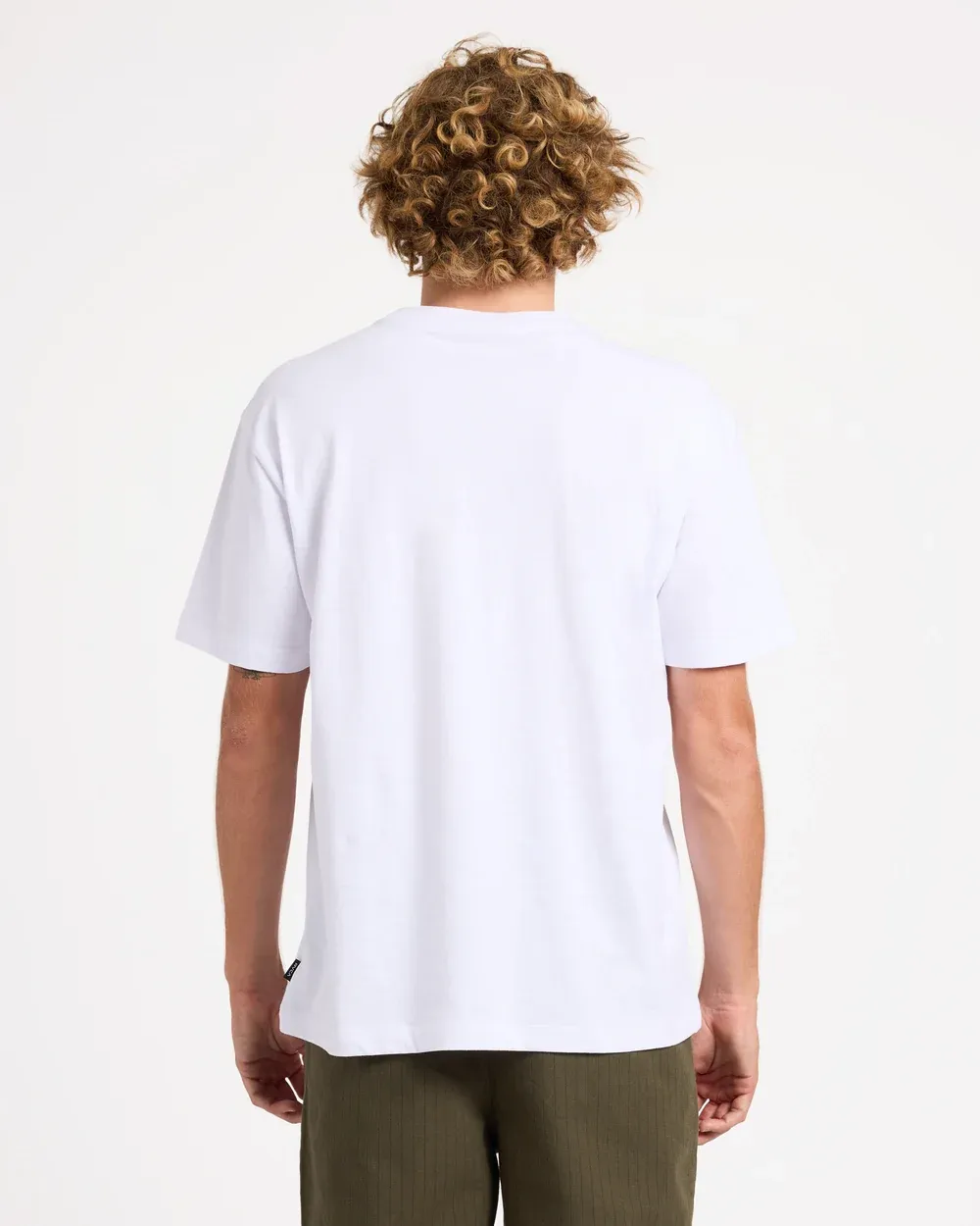 RVCA MENS OLD RVCA SS TEE - WHITE