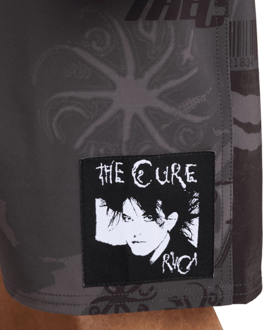 RVCA MENS THE CURE TRUNK BOARDSHORT - BLACK
