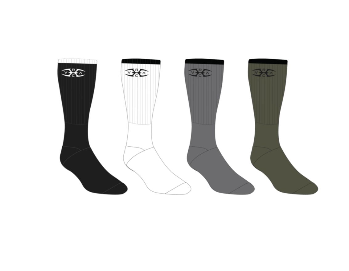 RVCA MENS SEASONAL SOCK 4PK - MULTI