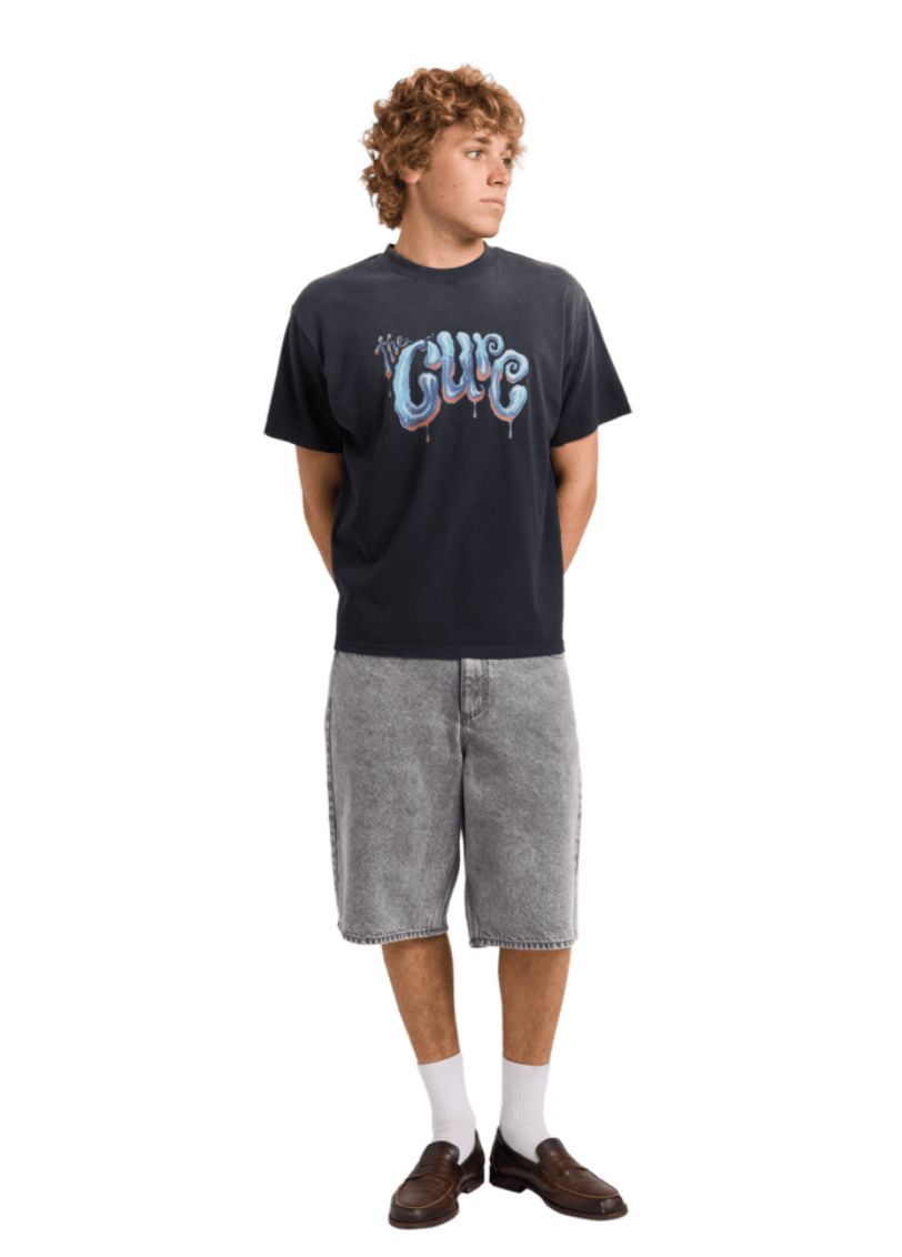 RVCA MENS THE CURE X MARTIN ANDERS SS TEE - RVCA BLACK
