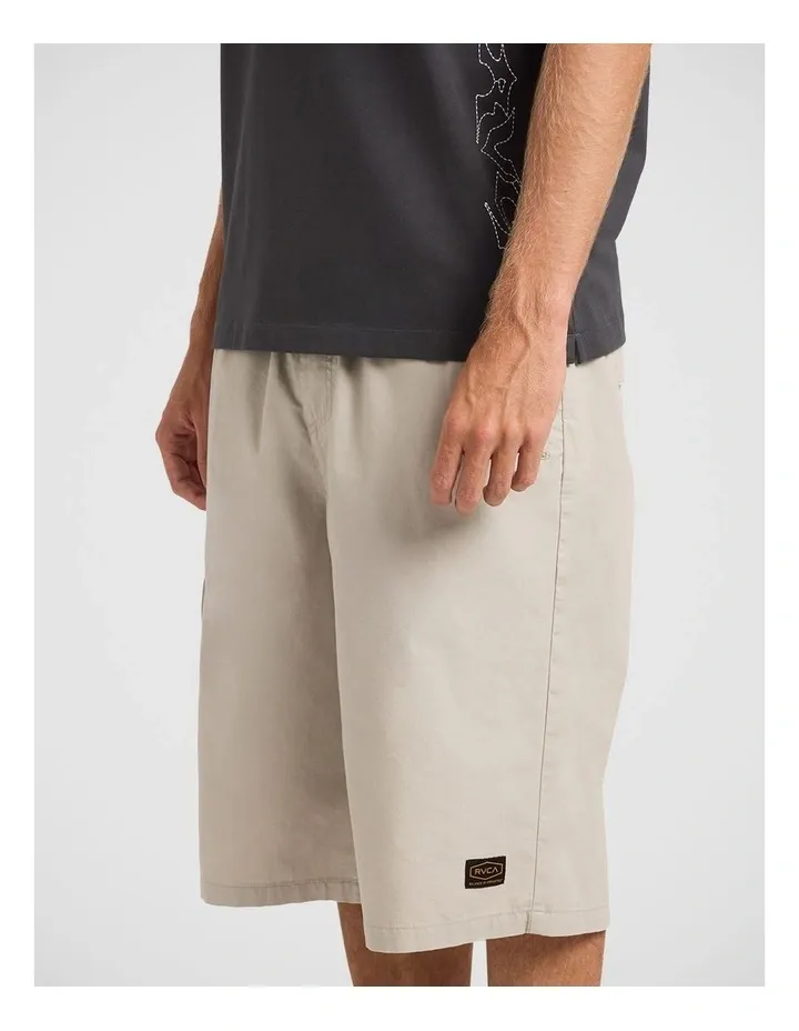 RVCA MENS DAYSHIFT SUMMIT SHORT - TAUPE