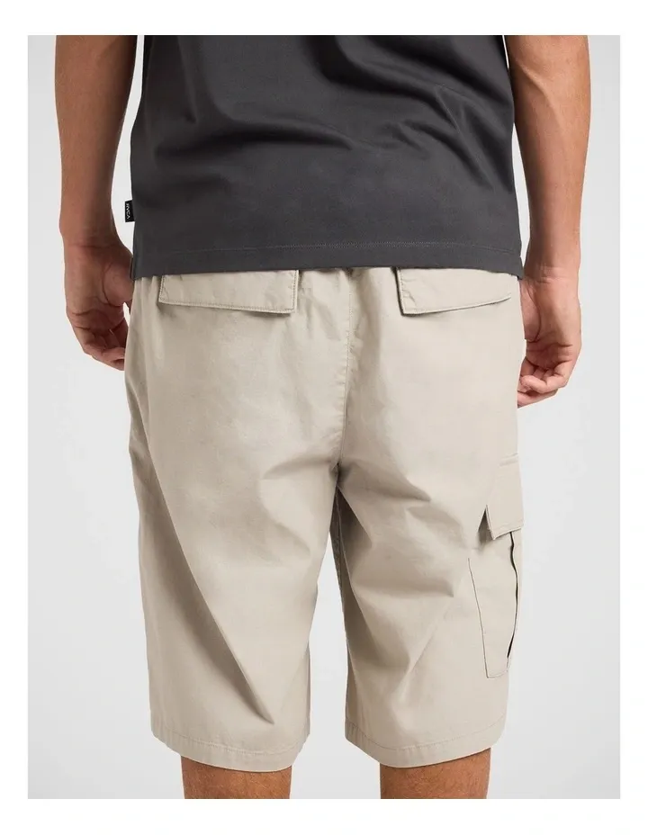 RVCA MENS DAYSHIFT SUMMIT SHORT - TAUPE