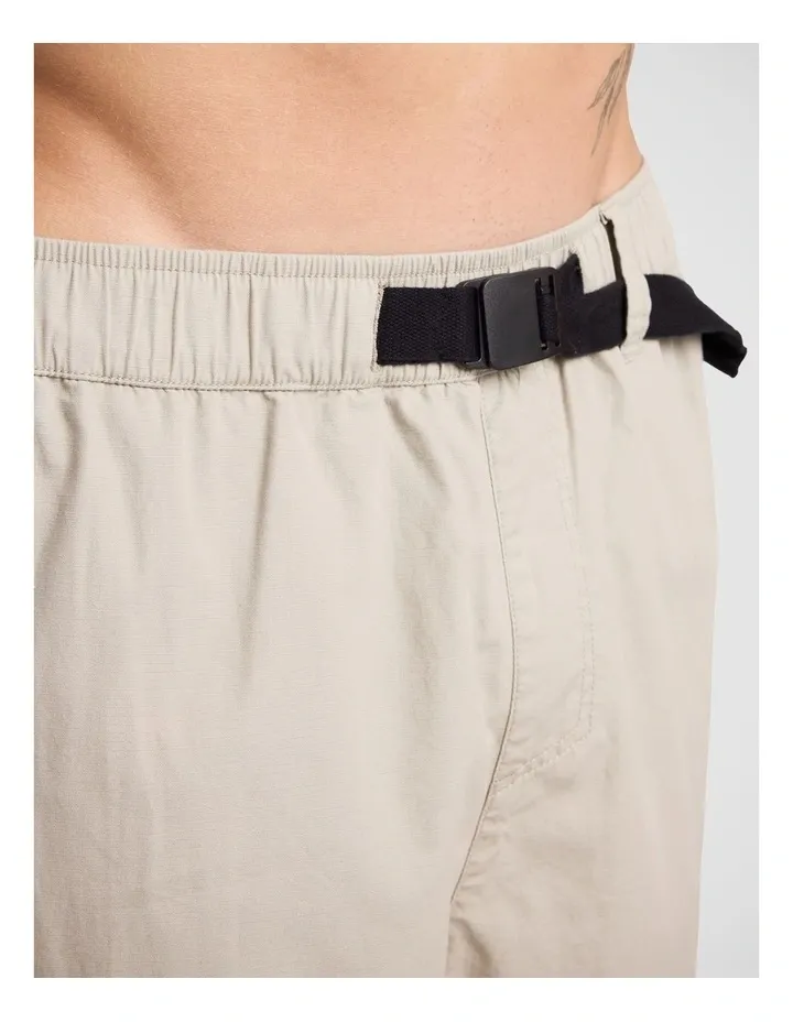 RVCA MENS DAYSHIFT SUMMIT SHORT - TAUPE