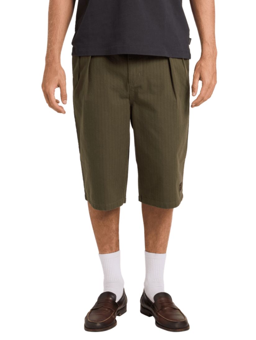 RVCA MENS DAYSHIFT THEATRE SHORT - FATIGUE