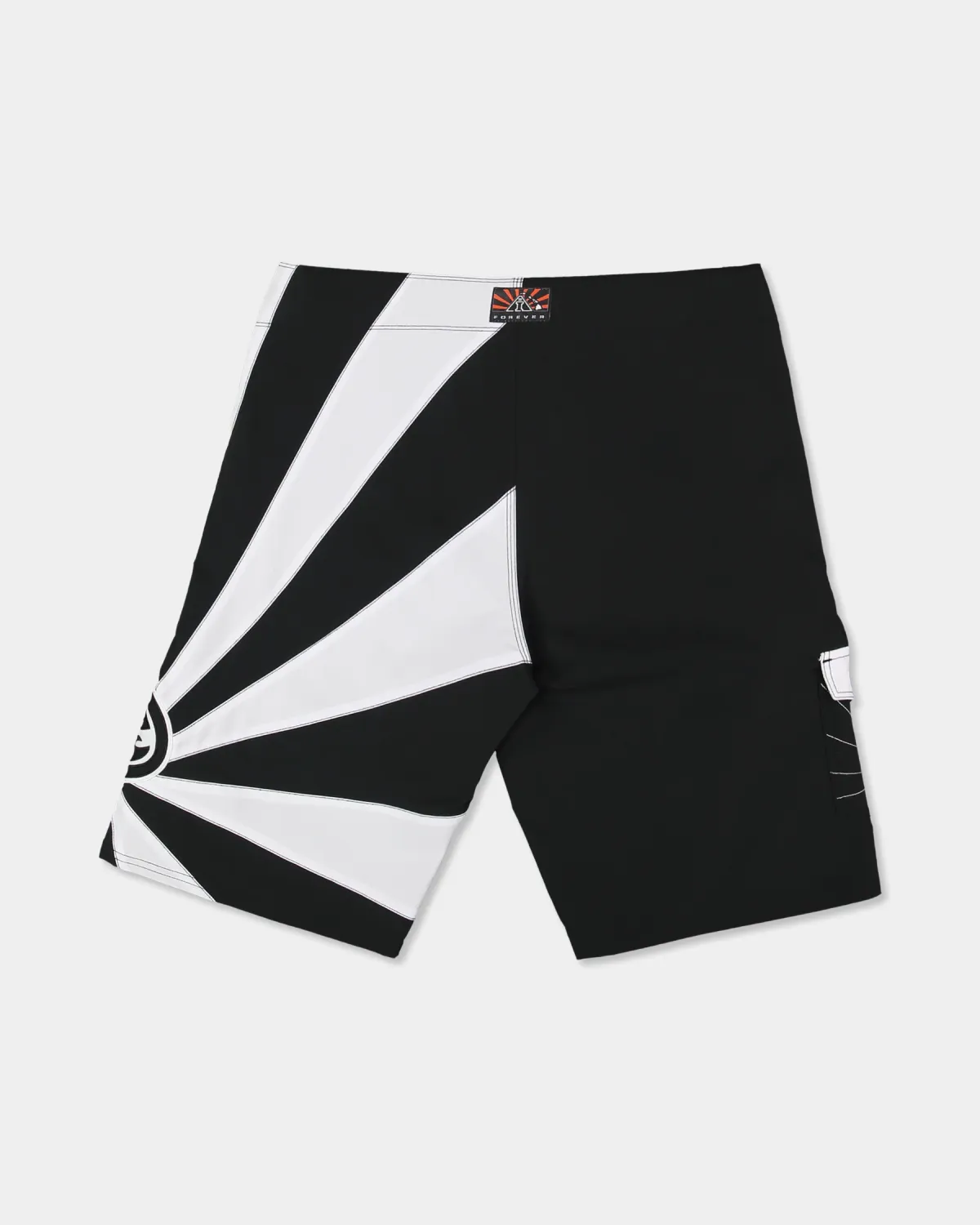 BILLABONG MENS AI RISING SUN PRO BOARDSHORT - BLACK / WHITE
