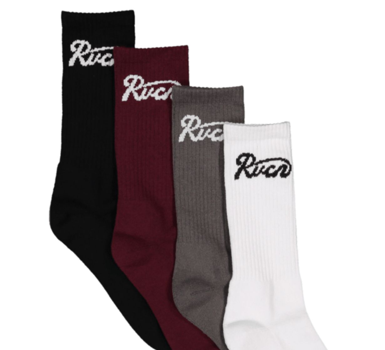 RVCA MENS RVCA SEASONAL SOCK 4 PACK - MULTI