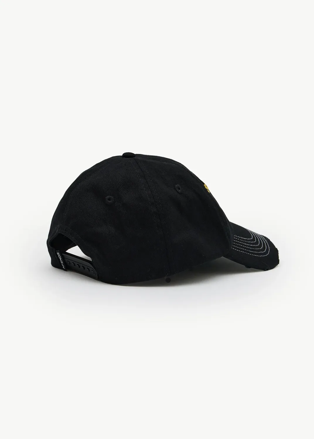 AFENDS MENS GROWTH - SIX PANEL CAP - BLACK