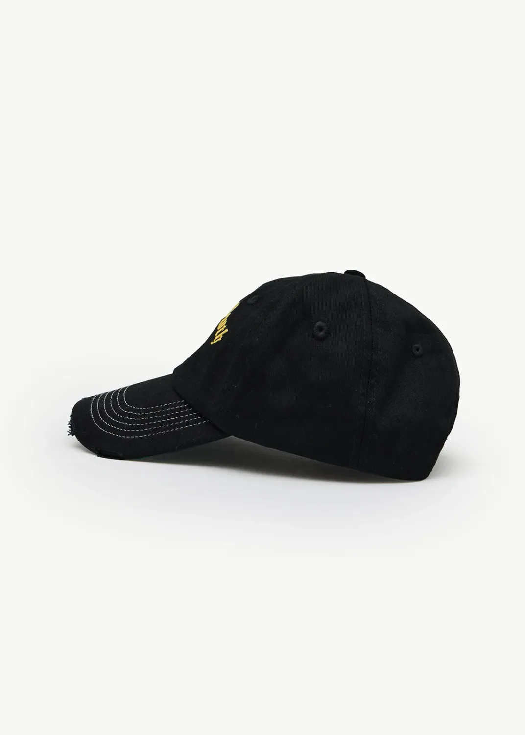 AFENDS MENS GROWTH - SIX PANEL CAP - BLACK