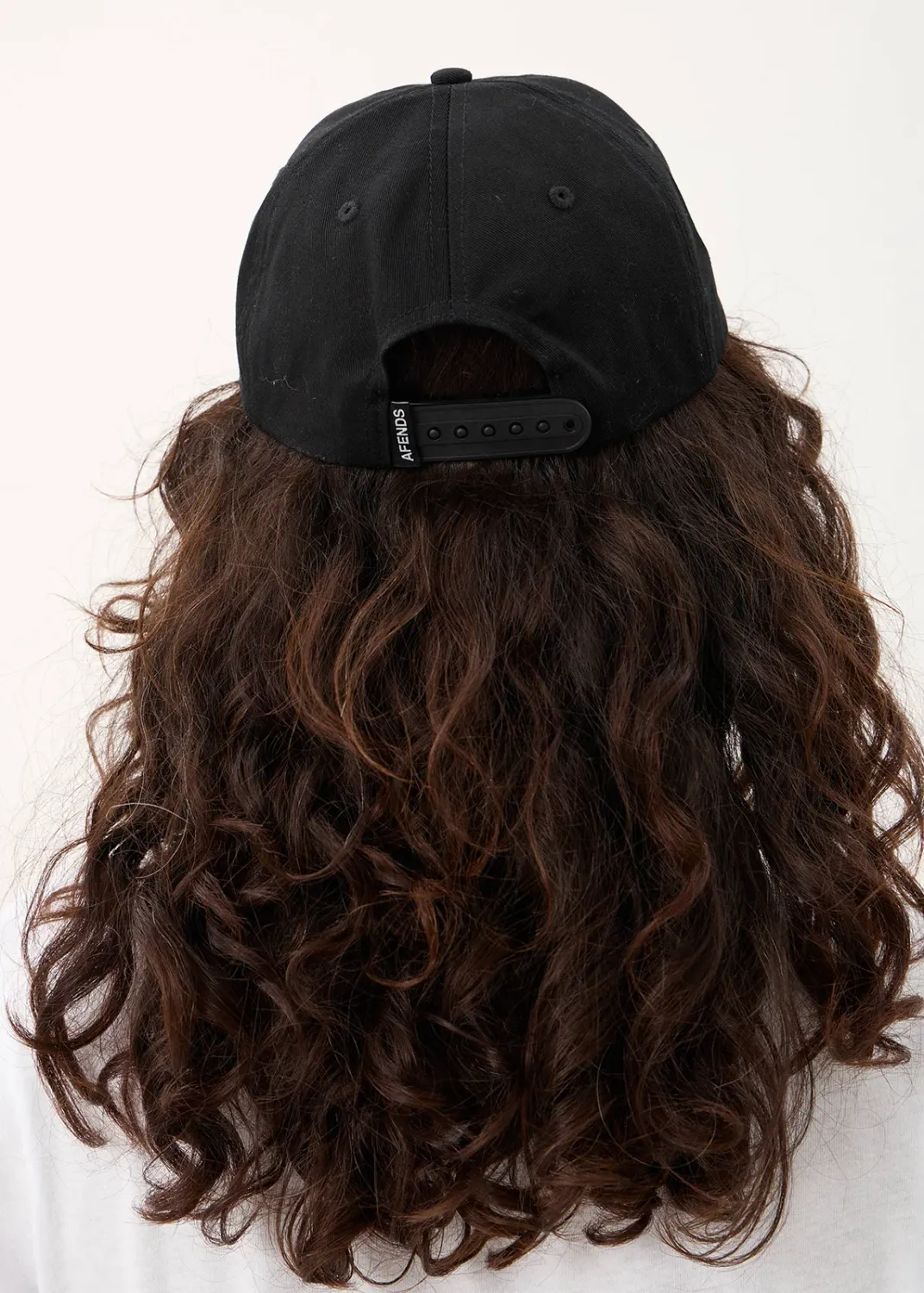 AFENDS MENS GROWTH - SIX PANEL CAP - BLACK