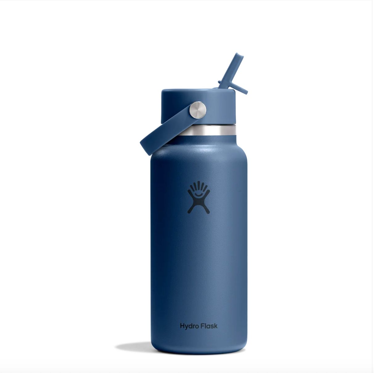 HYDRO FLASK 32 OZ WIDE FLEX STRAW CAP - HARBOR BLUE