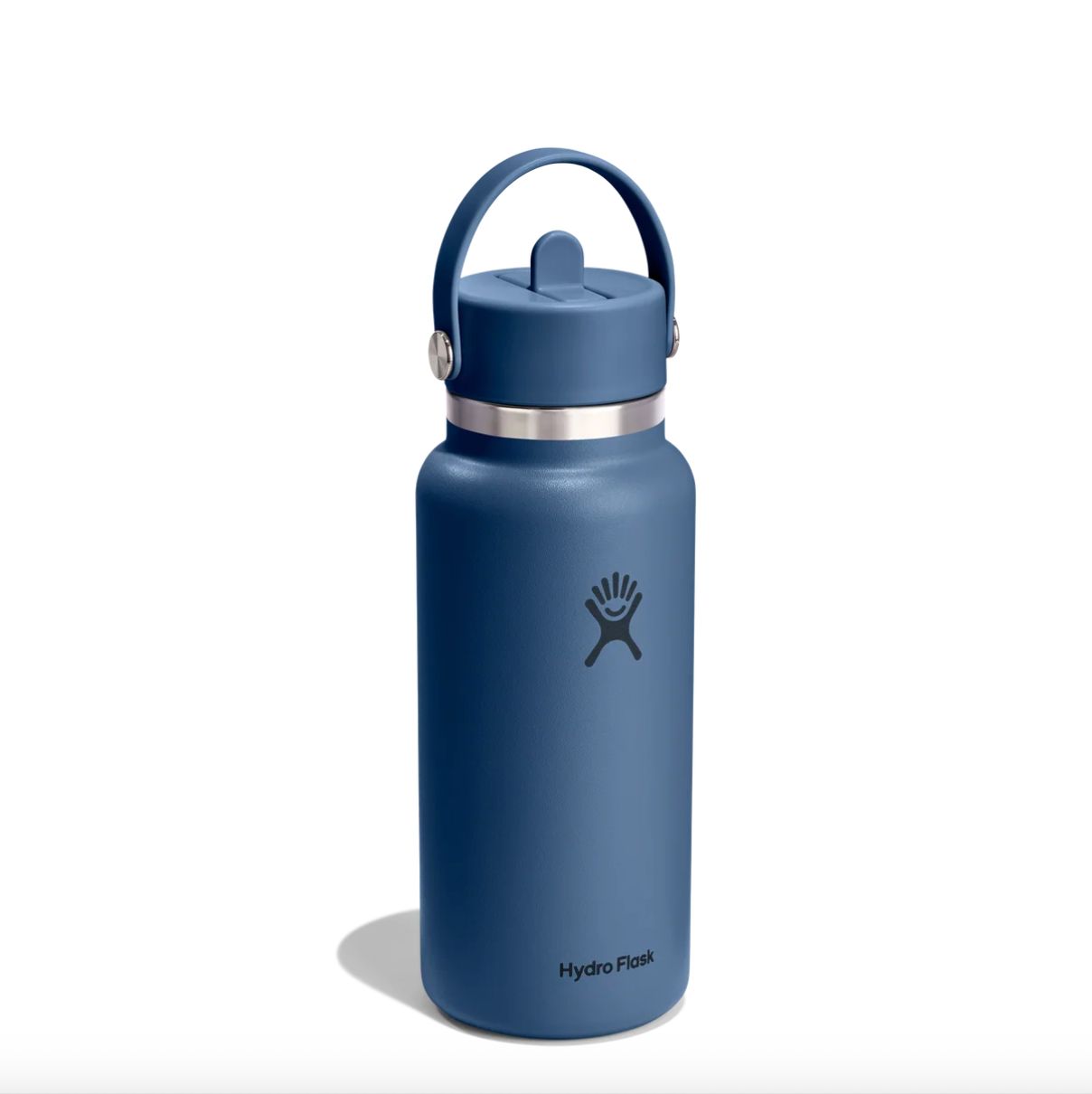 HYDRO FLASK 32 OZ WIDE FLEX STRAW CAP - HARBOR BLUE