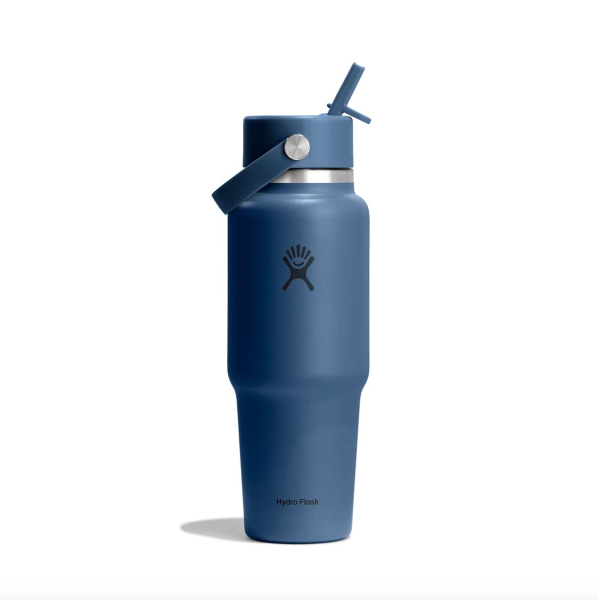 HYDRO FLASK 32 OZ WIDE FLEX STRAW TRAVEL BOTTLE - HARBOR BLUE