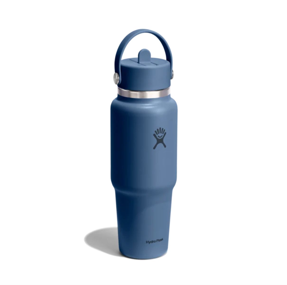 HYDRO FLASK 32 OZ WIDE FLEX STRAW TRAVEL BOTTLE - HARBOR BLUE