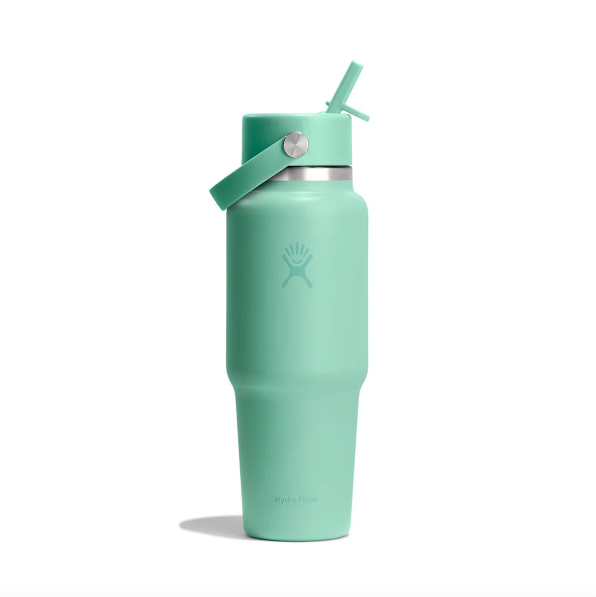 HYDRO FLASK 32 OZ WIDE FLEX STRAW TRAVEL BOTTLE - MERMAID GREEN