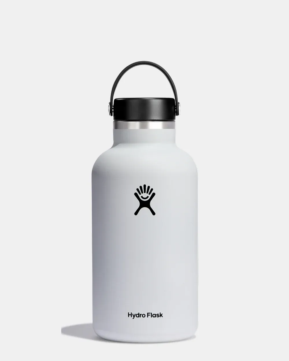 HYDRO FLASK 64 OZ WIDE FLEX CAP - WHITE