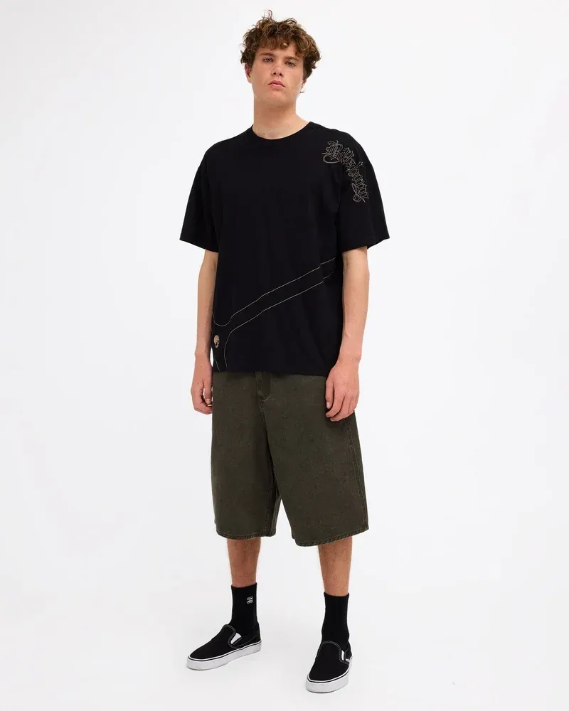 BILLABONG MENS IMMORTAL BLAST SS TEE - BLACK