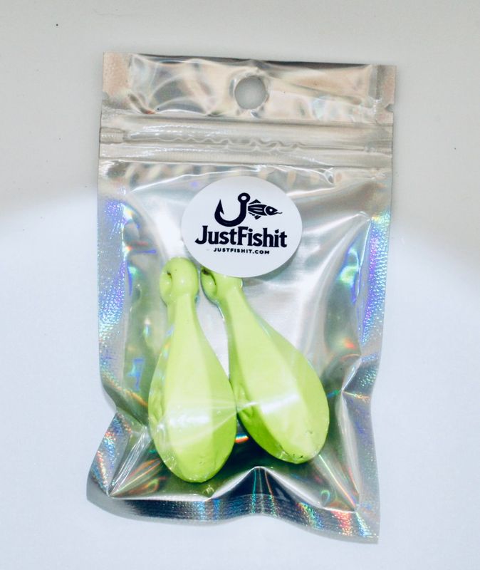 Replacement Weights 3oz. Bright Green 2pk.