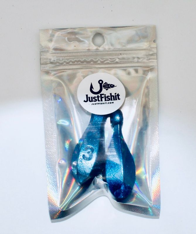 Replacement Weights 3oz. Electric Blue 2pk.