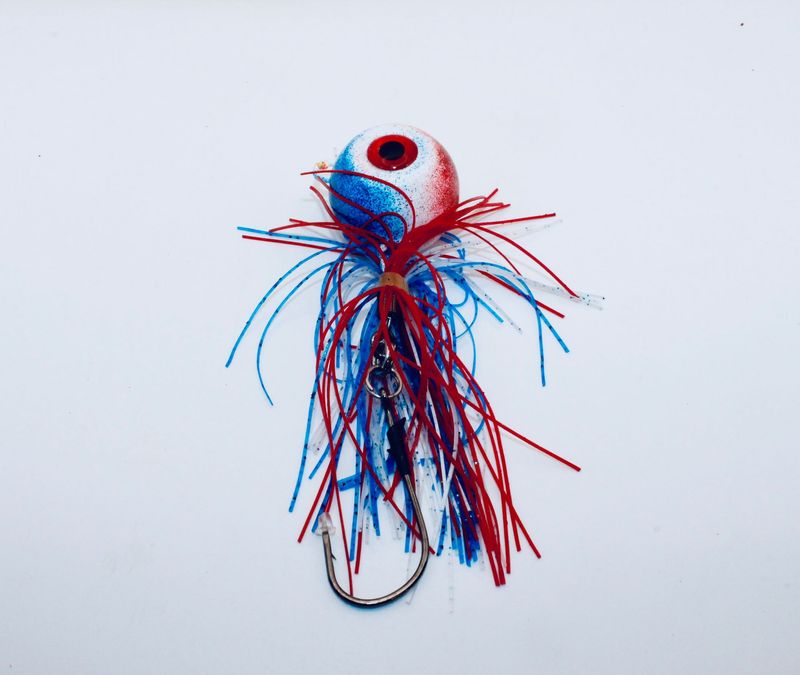 MERICA 6oz. HAIR BALL FLUKE JIG