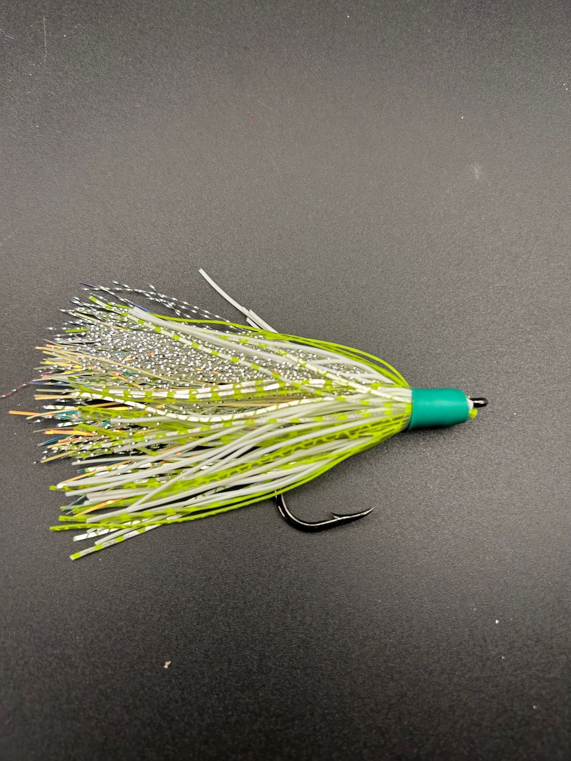 TEASER HOOKS Chartreuse & White Glow