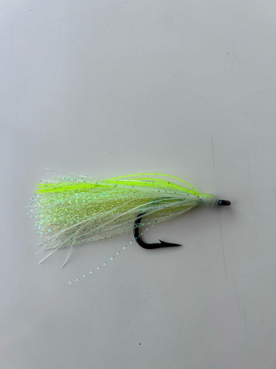 TEASER HOOKS Chartreuse & White Glow
