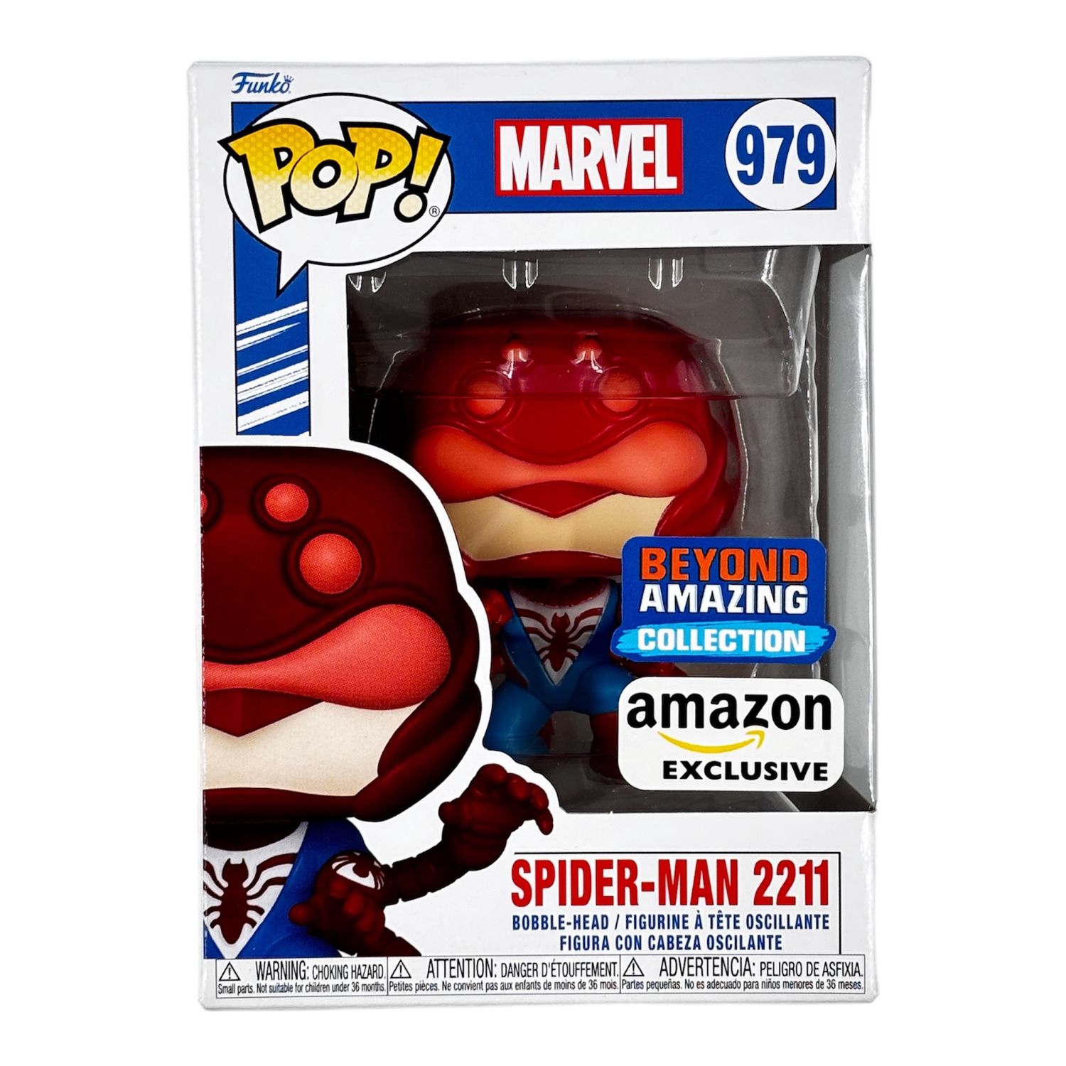 POP! 979 SPIDER-MAN 2211 BEYOND AMAZING COLLECTION AMAZON EXCLUSIVE
