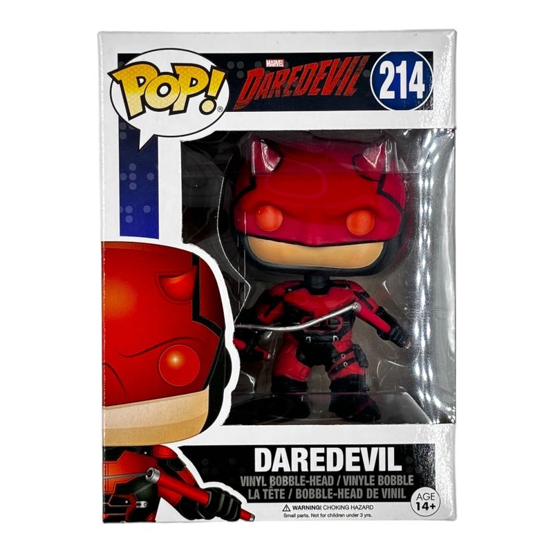 POP! 214 DAREDEVIL SIGNED BY CHARLIE COX