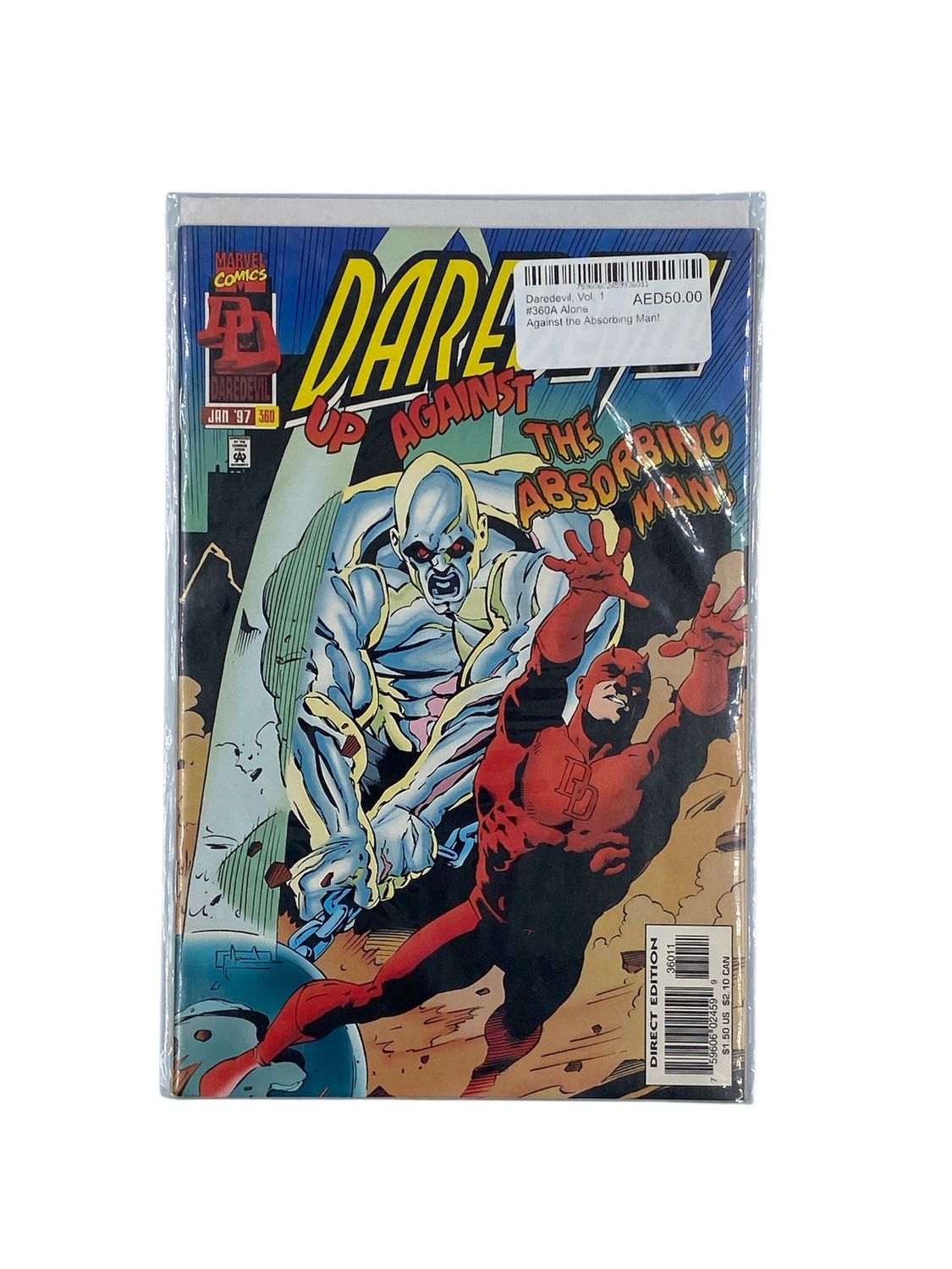 Daredevil, Vol. 1 #360A Alone Against the Absorbing Man!
