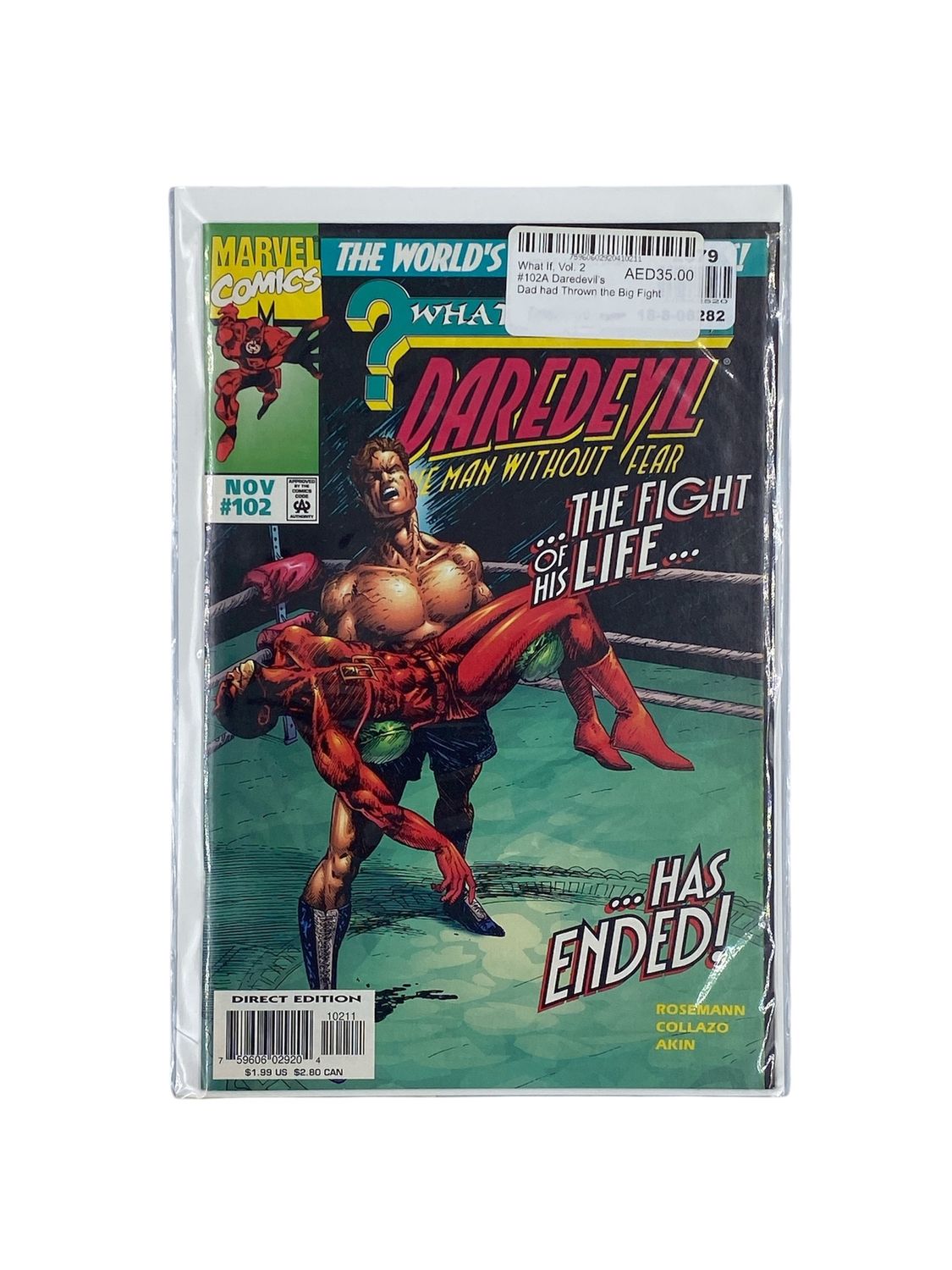 What If, Vol. 2 #102A Daredevil&#39;s Dad had Thrown the Big Fight