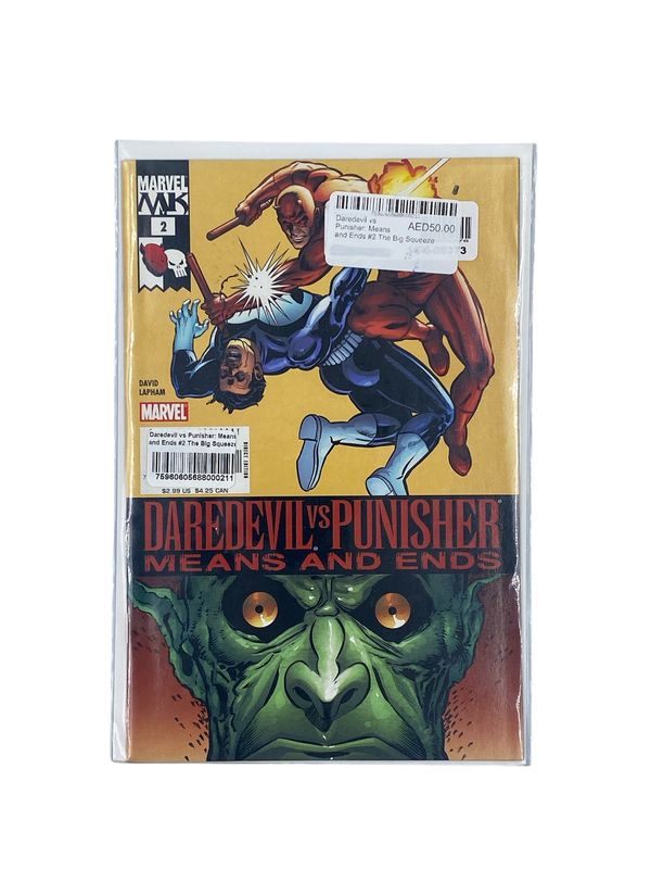 Daredevil vs Punisher: Means and Ends #2 The Big Squeeze