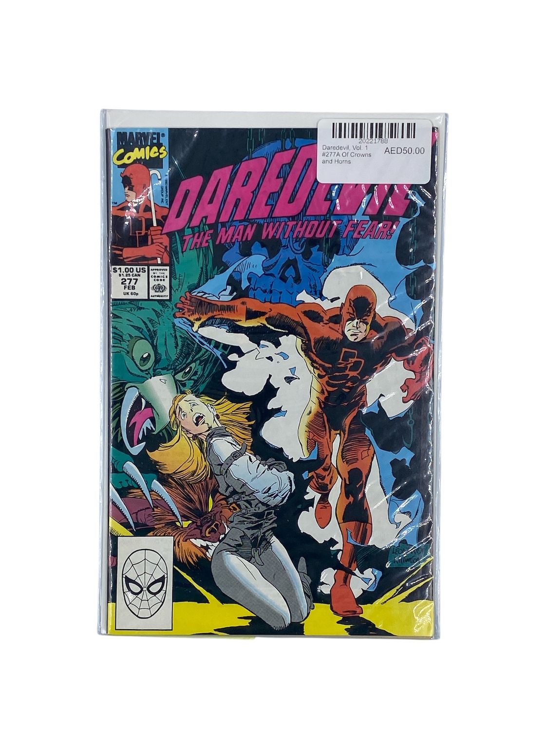 Daredevil, Vol. 1 #277A Of Crowns and Horns
