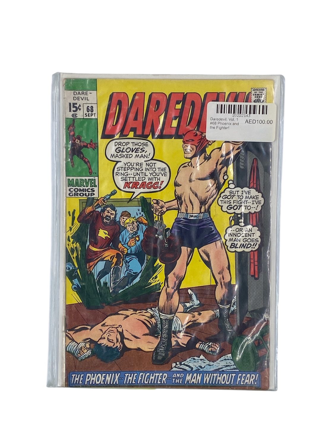 Daredevil, Vol. 1 #68 Phoenix and the Fighter!