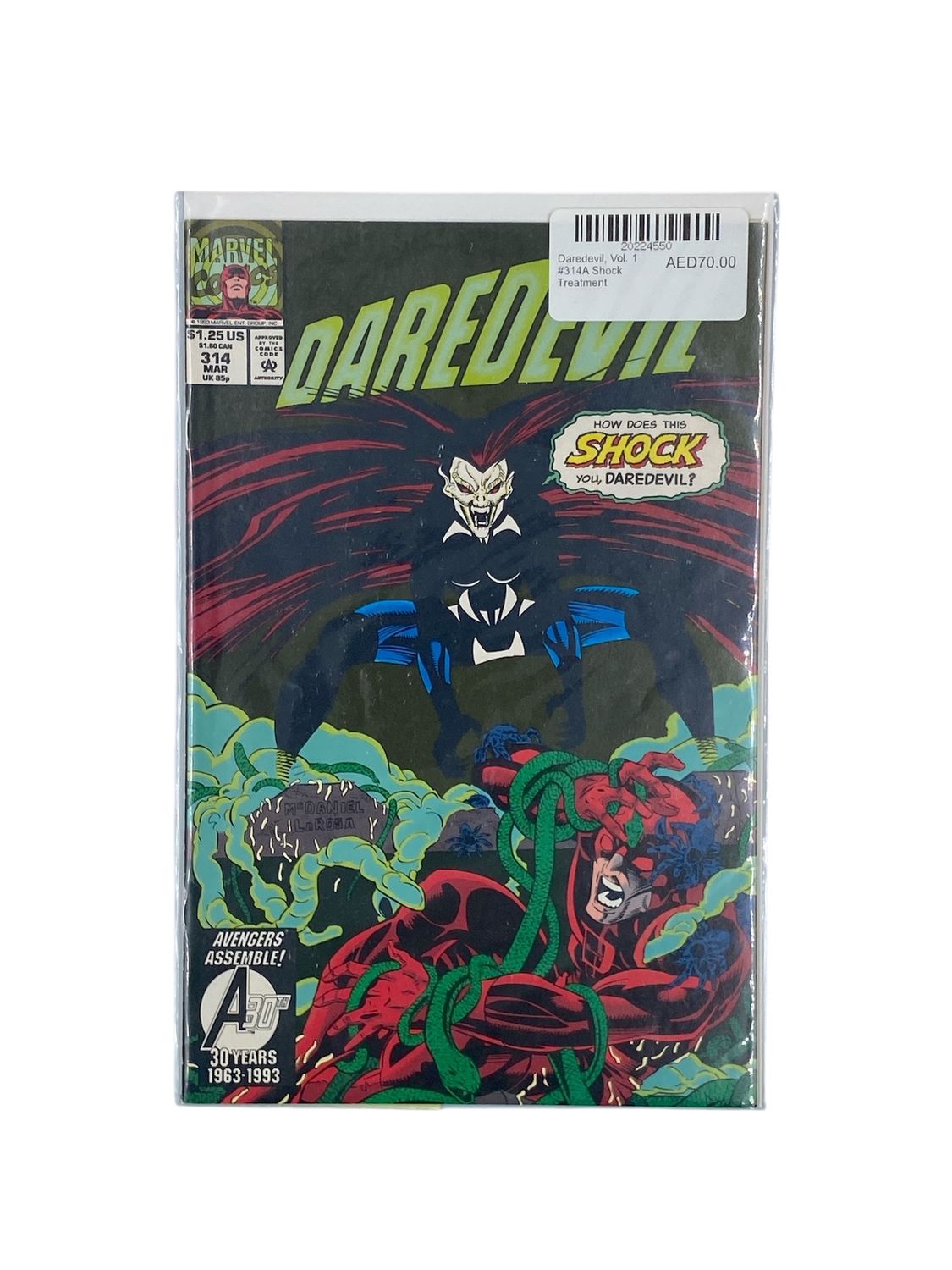 Daredevil, Vol. 1 #314A Shock Treatment