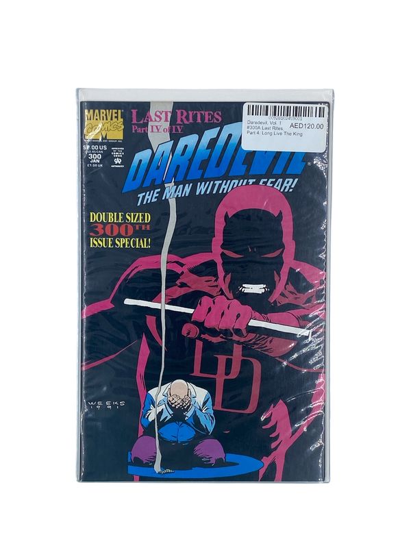Daredevil, Vol. 1 #300A Last Rites, Part 4: Long Live The King