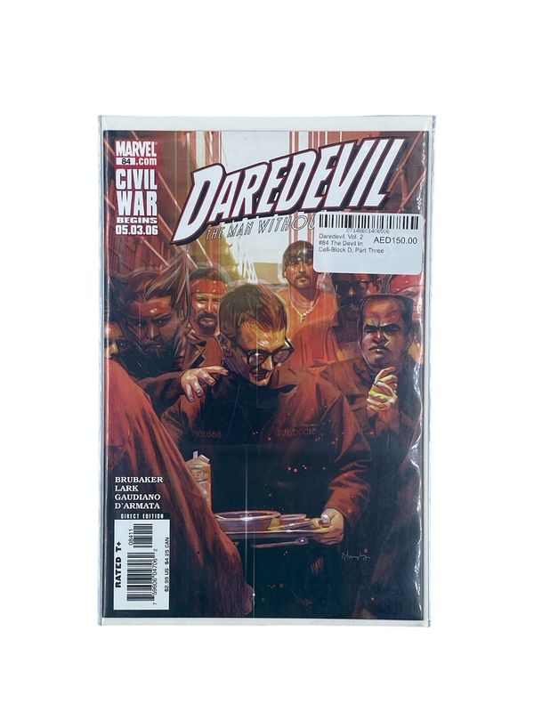 Daredevil, Vol. 2 #84 The Devil In Cell-Block D, Part Three