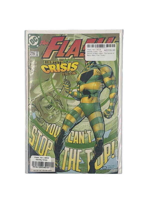 Flash, Vol. 2 #216 Identity Crisis - The Secret of Barry Allen, The Secret of Barry Allen: Part Three