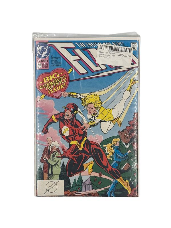 Flash, Vol. 2 #59A Last Resorts, Last Resorts, Pt 1