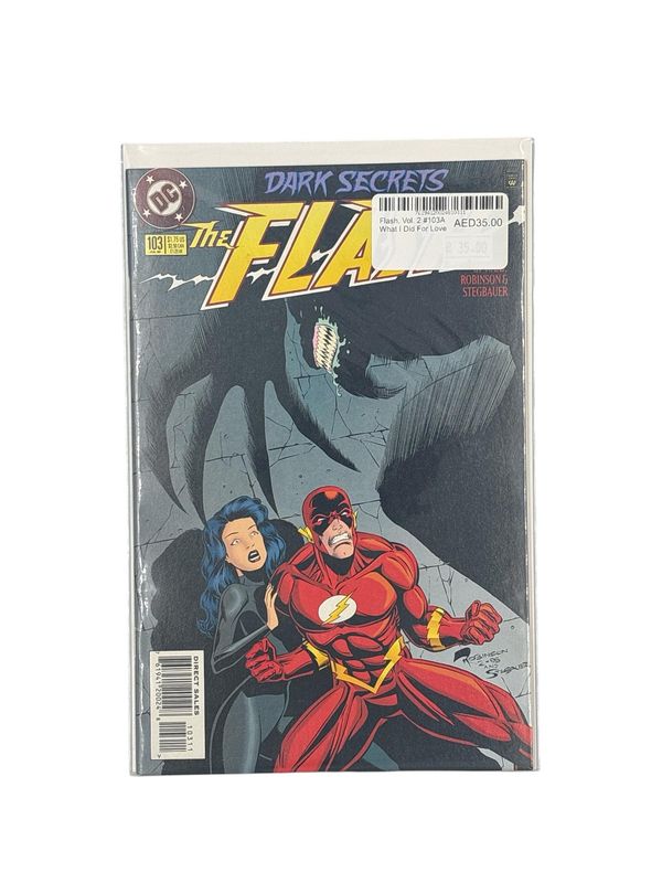 Flash, Vol. 2 #103A What I Did For Love