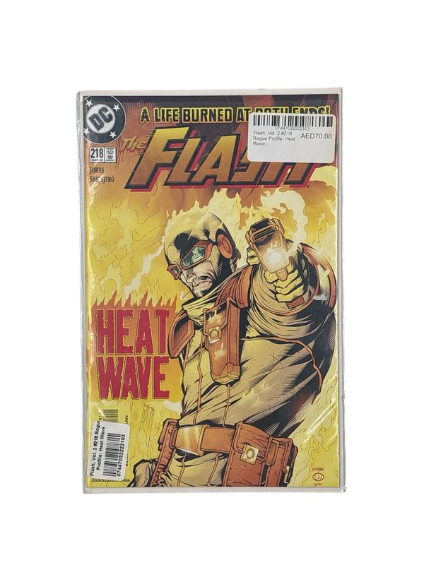 Flash, Vol. 2 #218 Rogue Profile: Heat Wave