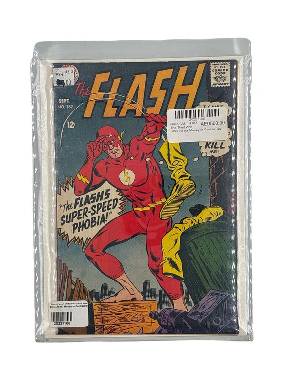 Flash, Vol. 1 #182 The Theif Who Stole All the Money in Central City