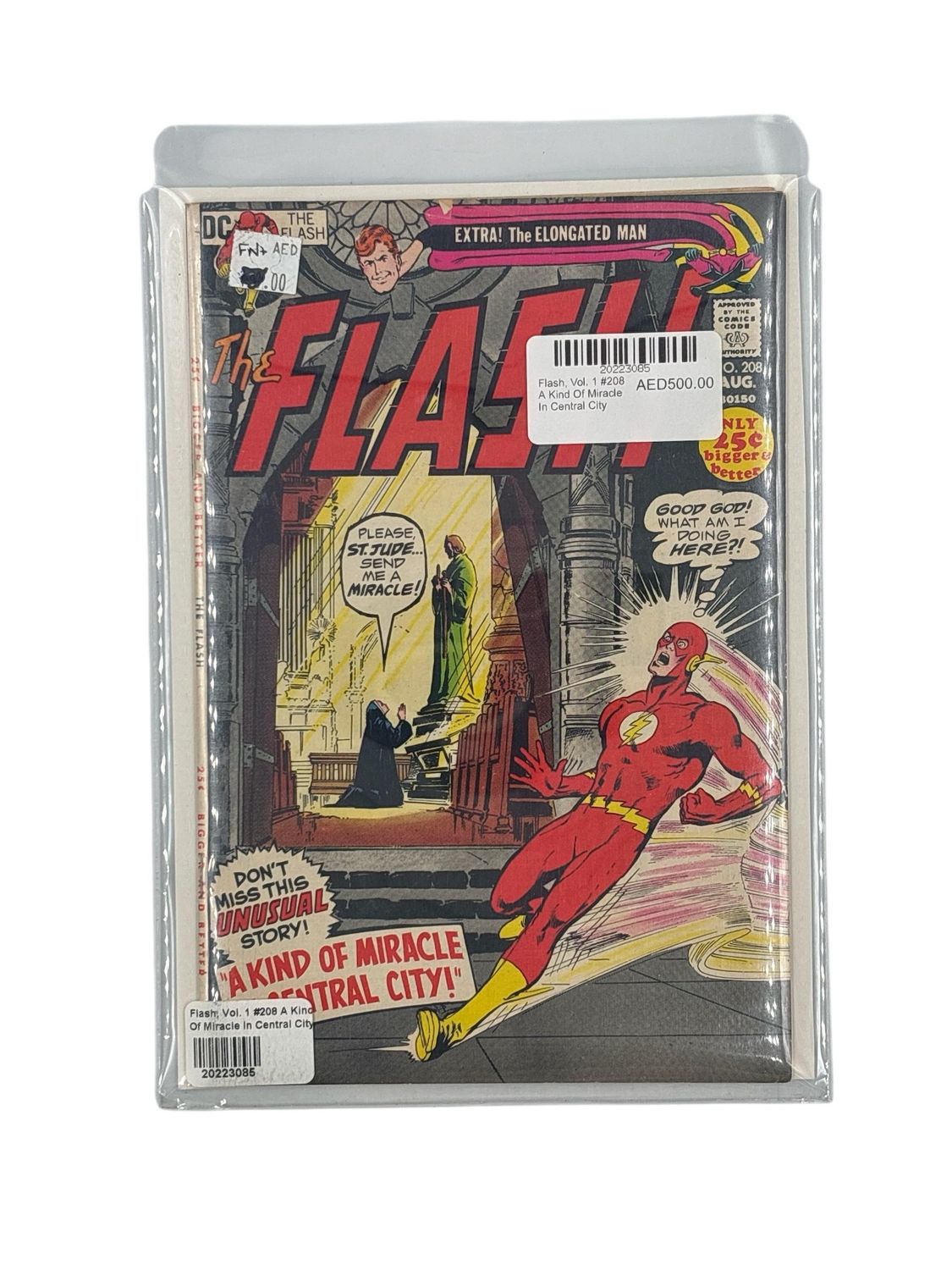 Flash, Vol. 1 #208 A Kind Of Miracle In Central City