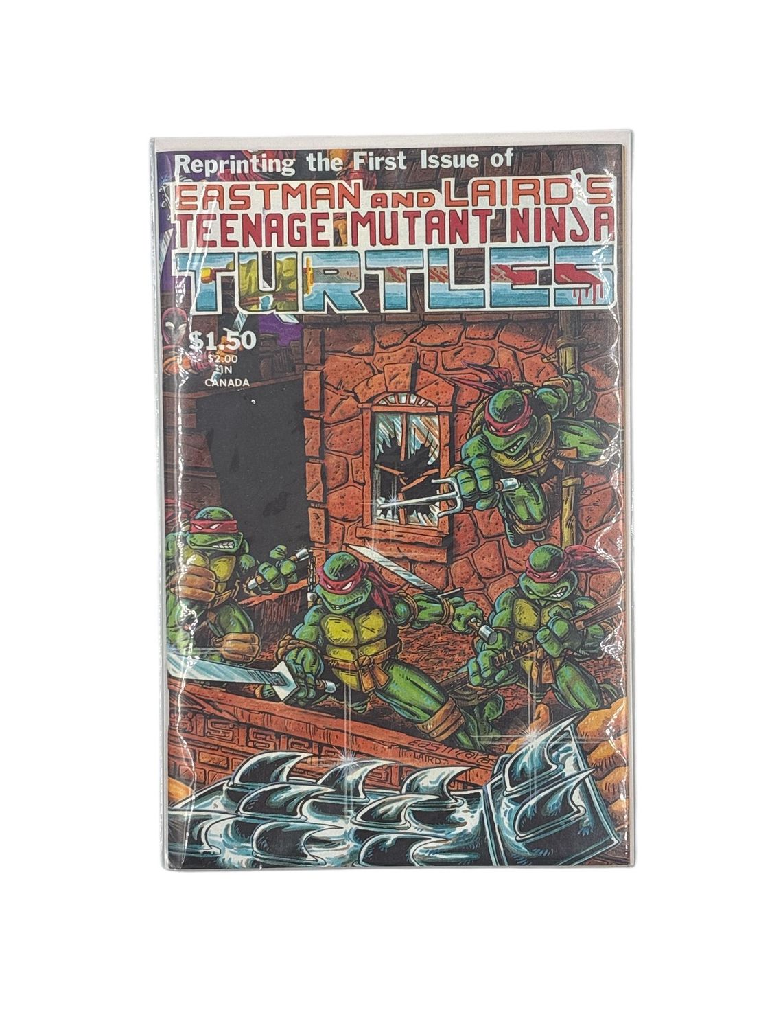 Reprinting the First Issue of Eastman and Laird&#39;s Teenage Mutant Ninja Turtles