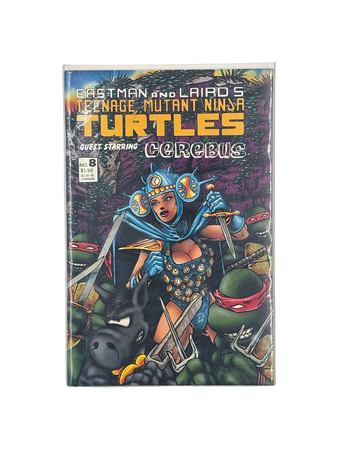 Eastman and Laird&#39;s Teenage Mutant Ninja Turtles Guest Starring Cerebus NO. 8